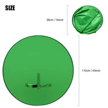 Load image into Gallery viewer, Round Green Background Screen