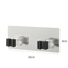 Load image into Gallery viewer, Self-adhesive multi-purpose hooks for wall mop organiser