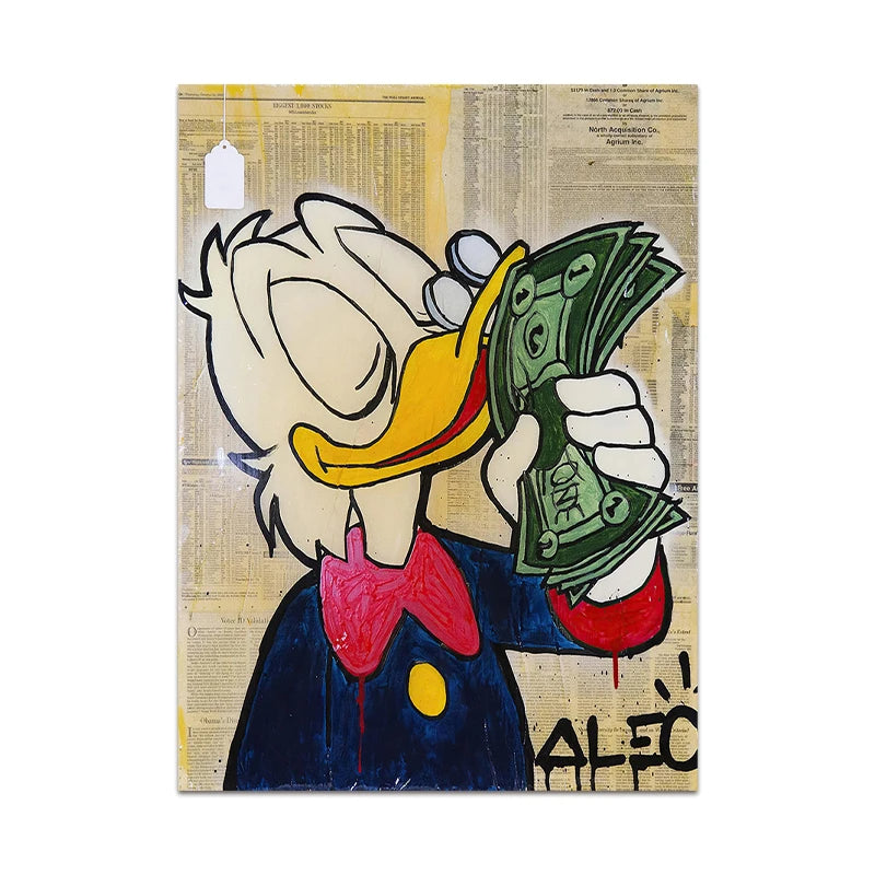 Donald Duck The Money Lover