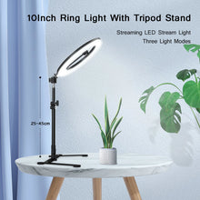 Load image into Gallery viewer, 26CM Lighting Phone Ringlight Tripod
