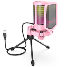 Load image into Gallery viewer, USB Microphone for Gaming Streaming with Pop Filter
