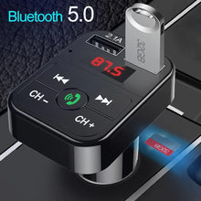 Load image into Gallery viewer, Car Bluetooth 5.0 FM Wireless Transmitter - Joumex
