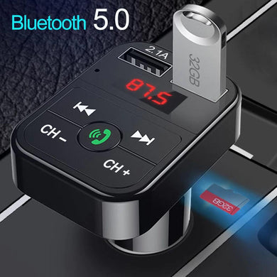 Car Bluetooth 5.0 FM Wireless Transmitter - Joumex